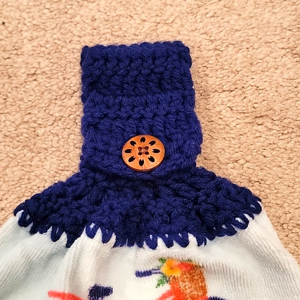 Handmade Hanging Hand Towel - Bicycles